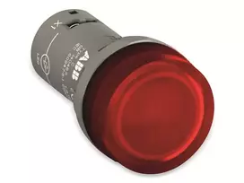 ABB CL2-502R Signalines lemputės indikatorius, raudonas, 24V AC/DC, LED, 22mm, 1SFA619403R5021