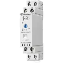 Finder 72.51.0.240.0000 Įtampos stebėjimo relė, 240 V AC, 2 CO, DIN bėgiui
