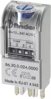 FINDER 86.30 Daugiafunkcis laiko relės modulis, 24V AC/DC, 1 CO 16A, 8 funkcijos, 0,05s-100h 863000240000T