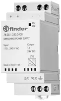 Finder 78.25.1.230.2400 DIN bėgio maitinimo šaltinis 24 V DC 1 A 25 W