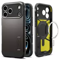 Spigen Tough Armor T MagSafe dėklas iPhone 17 Pro / 18 Pro - Gunmetal