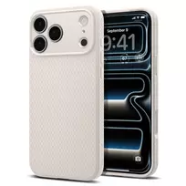 Spigen Liquid Air iPhone 17 Pro Max / 18 Pro Max dėklas Natural Titanium