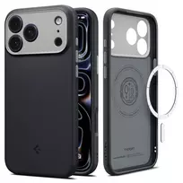 Spigen Nano Pop Mag MagSafe dėklas iPhone 18 Pro / 17 Pro - Black Sesame