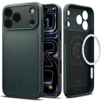 Spigen Thin Fit MagSafe dėklas iPhone 18 Pro Max / 17 Pro Max - Abyss Green