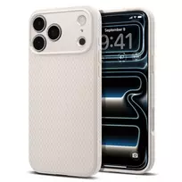 Spigen Liquid Air dėklas iPhone 17 Pro / 18 Pro - Natural Titanium