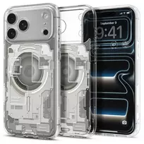 SPIGEN Ultra Hybrid MagSafe iPhone 17 Pro / 18 Pro Zero One Natural Titanium dėklas