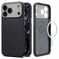 Spigen Nano Pop Mag MagSafe dėklas iPhone 18 Pro Max / 17 Pro Max - Black Sesame