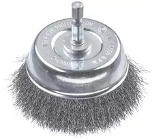 kwb vielinis kaušinis šepetys 75 mm, 0,2 mm gofruotas plienas, 6 mm kotas metalui ir akmeniui 606310