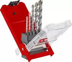 Einhell 38050 karbido grąžtų mūrui rinkinys, 5 vnt. (4-10 mm)
