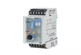 METZ CONNECT 11027613 daugiafunkcė laiko relė, 24V AC/DC, 2W, 1 CO, 0,05s-100h, DIN bėgiui