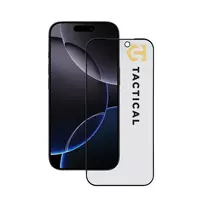 Tactical Glass Shield Privacy Stealth 5D apsauginis stiklas iPhone 18 Pro – juodas