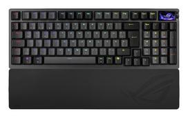 ASUS ROG Azoth 96 HE belaidė mechaninė žaidimų klaviatūra - juoda