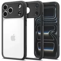 Spigen Ultra Hybrid iPhone 17 Pro / 18 Pro dėklas, matinis juodas