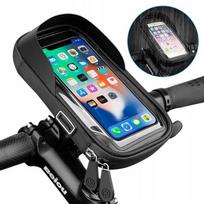 Telefono laikiklis Vandeniui atsparus telefono laikiklis Gps dviračiui/motociklui 4-6,5"