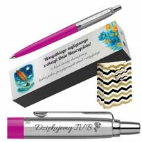 Parker Jotter Magenta rašiklis su graviravimu - puiki dovana