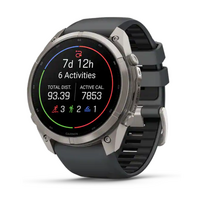 Garmin Fenix 9 Pro 51mm Titanium with Graphite/Black Silicone Band