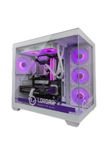 Stacionarus kompiuteris LORGAR ADVANCED PCA201 Ryzen 5 7500F/RTX 5060 Ti/32/1TB SSD/baltas