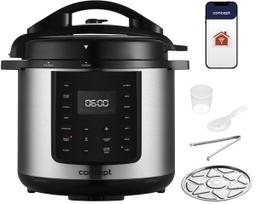 Concept CK8001 daugiafunkcis puodas 5,6 L 1000 W Juoda, Nerūdijančiojo plieno