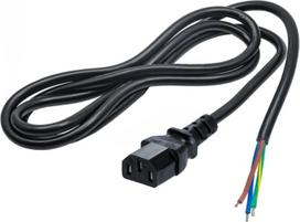 Power cable Akyga Cable Akyga AK-OT-02A (C13 / IEC C13 / IEC 320 C13 M; 1,5m; black)