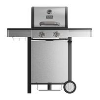 Dujinis grilis Black+Decker BXOG7200E, 2 degikliai x 3,6 kW