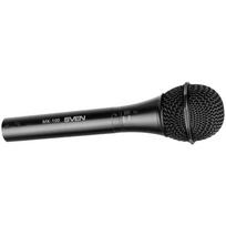 Microphone SVEN MK-100 (Wired, dynamic, metal, cable 4.0 m, 6.3/3.5mm Jack, cardioid, black)
