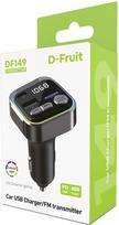 D-Fruit FM transmitter/USB charger DF149