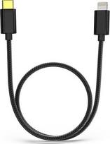 USB cable FiiO USB-C - Lightning 0.5 m Black (6953175730130)