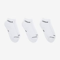Jordan Everyday No-Show Dri-Fit Kojinės (3 Poros) - Dydis 46-50 (DX9656-100 Kojinės)