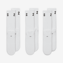 Jordan Essential Crew Dri-Fit Kojinės (3 Poros) - Dydis 46-50 (DA5718-100 Kojinės)