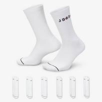 Jordan Everyday Crew Dri-Fit Kojinės (6 Poros) - Dydis 34/38 (FZ2051-100 Kojinės)