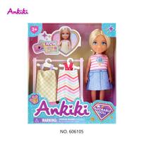 „Ankiki“ lėlė su drabužių spinta