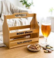 Bambukinė dėžė alui „Boso dienos kuro atsargos“