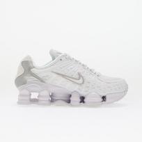Nike Shox TL Kids White/ White/ Metallic Silver/ Max Orange - Dydis 35.5 (IO4645-100 Laisvalaikio batai)