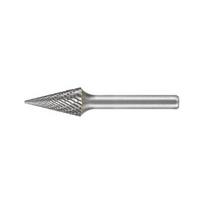 Freza kietmetalio M kūgio formos smaili - Ø16 x 25mm