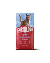 CARNILOVE Active Cat Salmon and Turkey Adult 6 kg lašiša ir kalakutas, visiems suaugusiems katėms