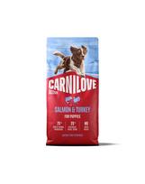 CARNILOVE Active Dog Salmon & Turkey Puppies 12 kg lašiša ir kalakutas, augantiems šuniukams