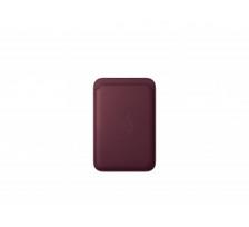 APPLE iPhone FineWoven Wallet with MagSafe - Burgundy | Apple