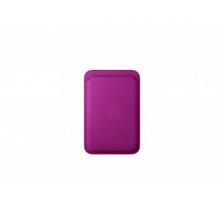 APPLE iPhone FineWoven Wallet with MagSafe - Magenta | Apple