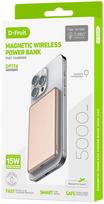 D-Fruit power bank 5000mAh Wireless DF176, pink, PWBDFT50540