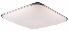 Šviestuvas plafonas CristalRecord Creta 26-712-30-100, LED, 3000 - 6000 °K, 1 x 24 W, balta sp. / sidabro sp., 45 x 45 cm
