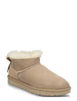 UGG - W Ultra Mini Bailey Bow - Aulinukai plokščiu kulnu - Smėlio
