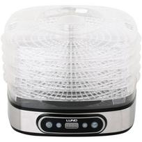 Lund maisto džiovintuvas 68271, 420-500 W, 220-240 V, 50-60 Hz, 5 padėklai, 315x295 mm, 0.5-19.5 h, 35-70 °C, LCD, laikmatis