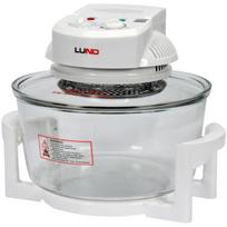 Lund halogeninė orkaitė 67640, 1400W, 17l, 220-240V, 65-250°C, 0-60min, balta, atšildymas, šildymas, kepimas, griliaus