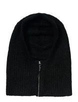 Object - Objmilu Zip Balaclava Div - Balaklava - Juoda