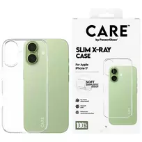 PanzerGlass Case CARE by Fashionable X-Ray Soft Basic for iPhone 17, transparent
