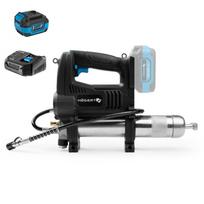Akumuliatorinis tepimo pistoletas automobiliams ir technikai 690 bar 18V 420 ml su 4Ah baterija ir įkrovikliu HT2E270 Hogert