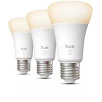 Philips Hue 810 LED lemputė A60, E27, 7W, 810 lm, 2700 K, 25000 h, reguliuojamas ryškumas, Zigbee, 3 vnt.