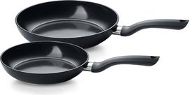 Fissler Keptuvės Fissler Essential 24 cm + 28 cm, juodos, 2 vnt.