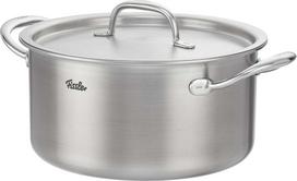 Fissler Puodas M5 Pro-Ply 24 cm plieninis su metaliniu dangčiu