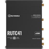 Teltonika Maršrutizatorius RUTC41000000, 4G LTE Cat 4, 150/50Mbit/s, Wi-Fi 6, 2,4/5 GHz, 1GB RAM, Docker, 4x PoE, 1x WAN